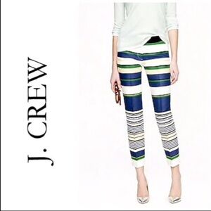 J.Crew COLLECTION BENNETT Chino In Multistripe  NWT